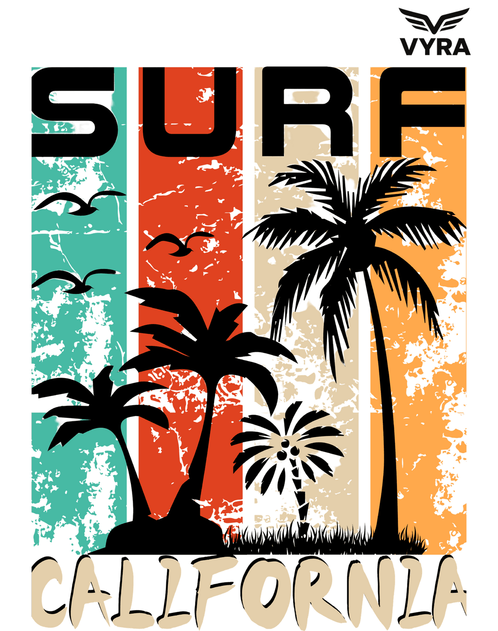 Serf California Unisex Oversized T-Shirt