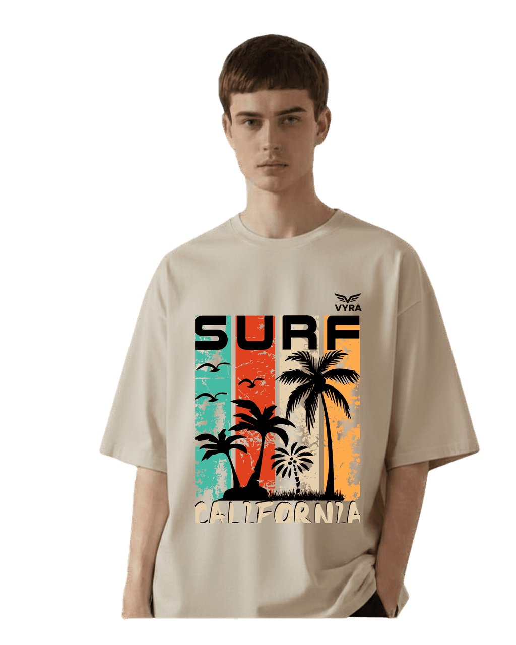 Serf California Unisex Oversized T-Shirt