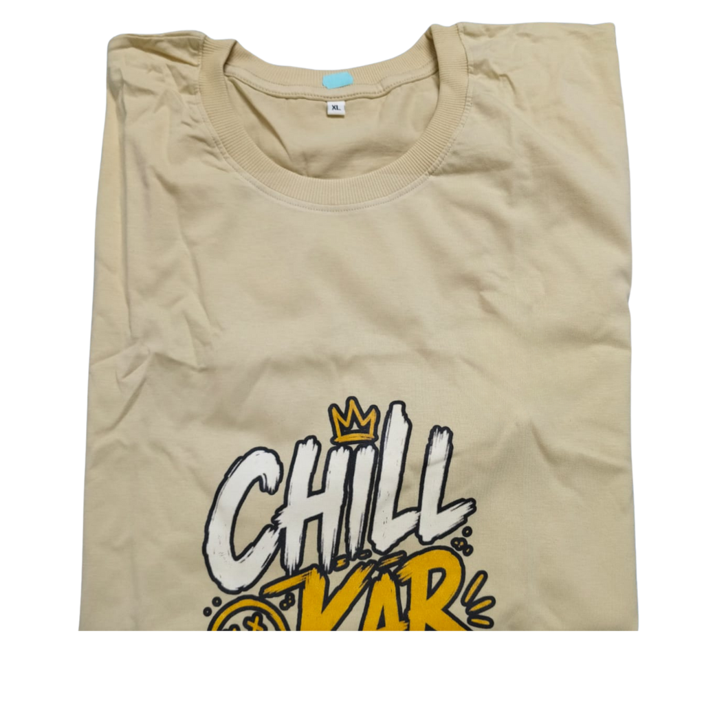 Chill Kar Bhava Unisex Oversized T-Shirt