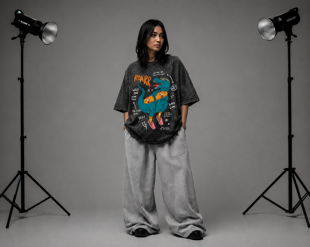 T-Rex!! VYRA Oversized T-Shirt