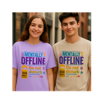 Mentally Offline GEN Z Oversized Tee
