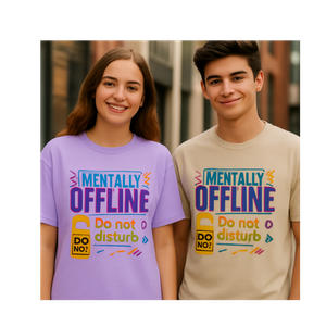 Mentally Offline GEN Z Oversized Tee