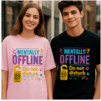 Mentally Offline GEN Z Oversized Tee