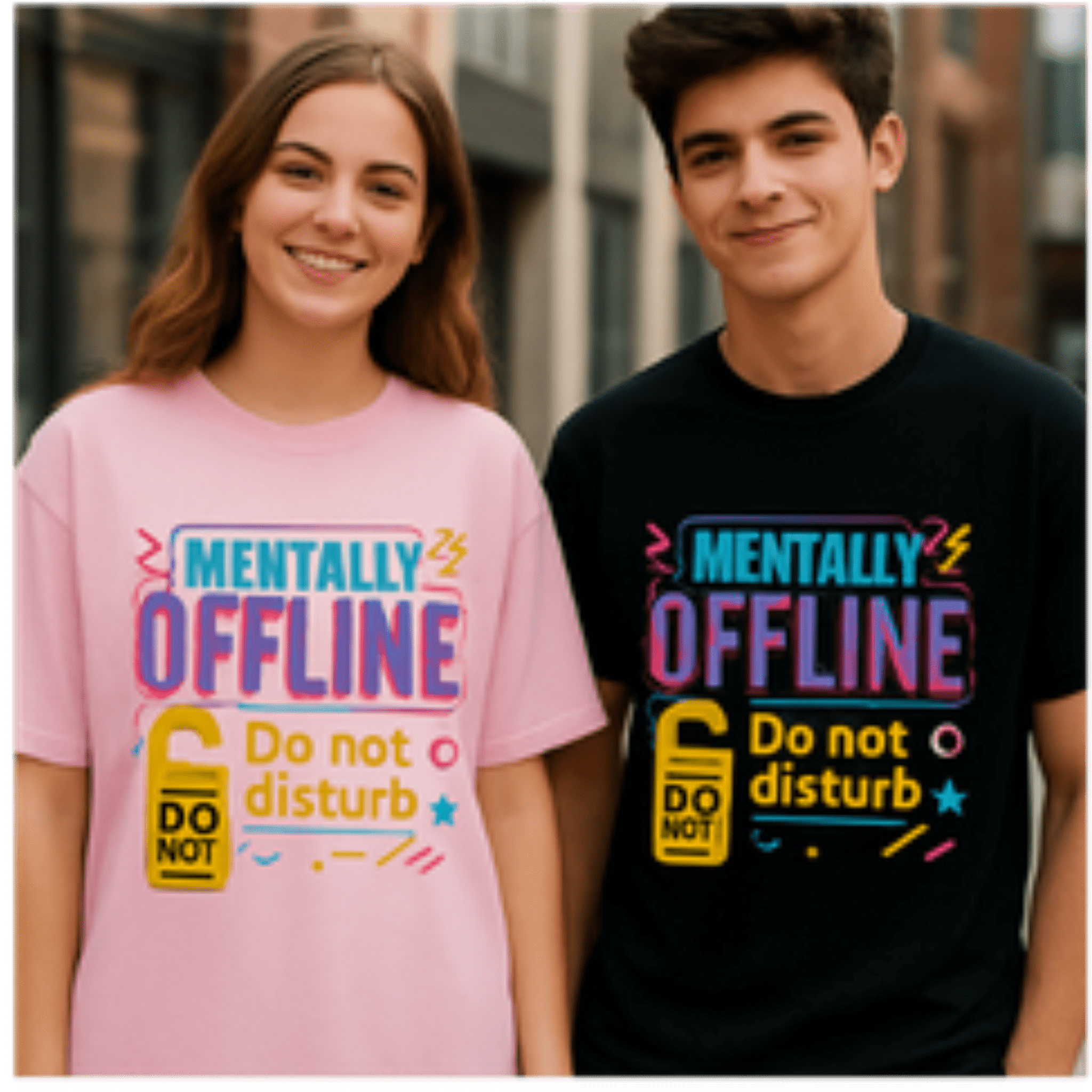 Mentally Offline GEN Z Oversized Tee