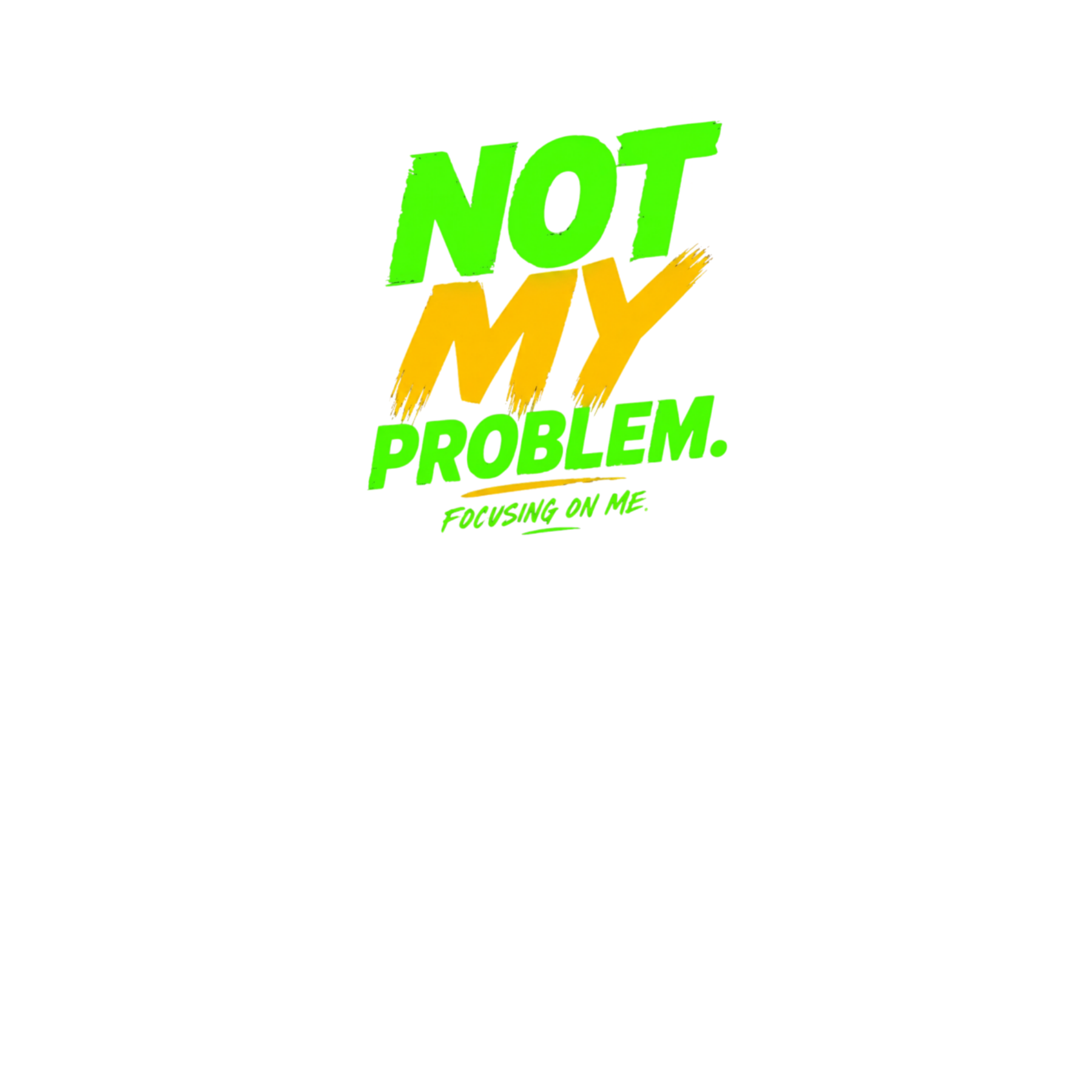 Not My Problem Unisex Basic T-Shirt
