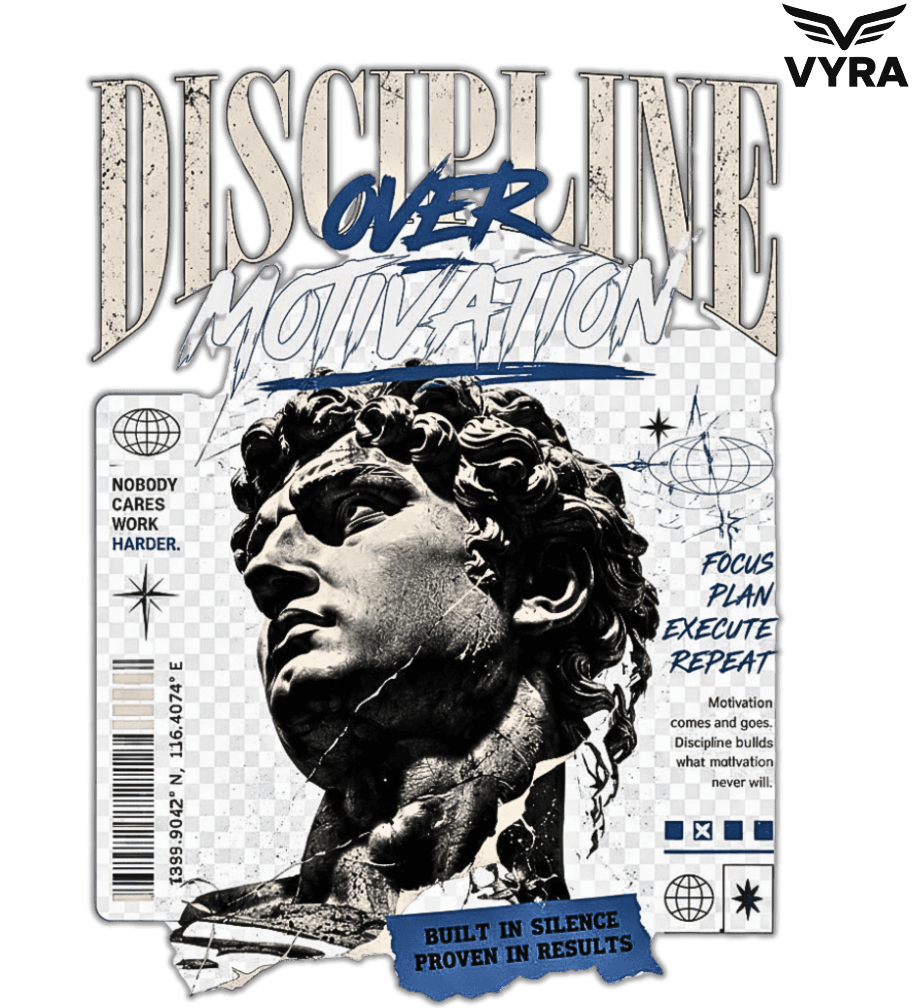 Discipline Over Motivation |T-Shirt